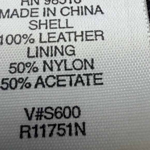 Coldwater Creek Black Leather Vest - Picture 8 of 10